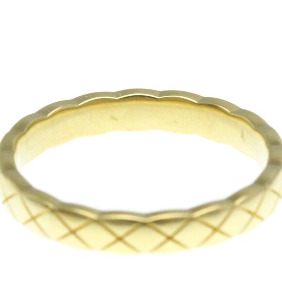 CHANEL 18k Yellow Gold Ring - Picture 6 of 9